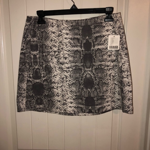 Urban Outfitters Snake Skin Skirt - Picture 2 of 8